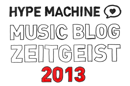 Hype Machine Zeitgeist 2013